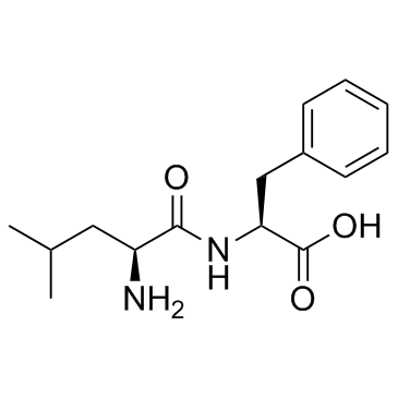 亮氨酰苯丙氨酸结构式