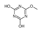 6-methoxy-1H-1,3,5-triazine-2,4-dione结构式
