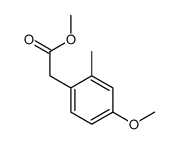 Methyl-4-Methoxy-2-phenyl-acetat结构式