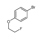 1-溴-4-(2-氟乙氧基)苯结构式