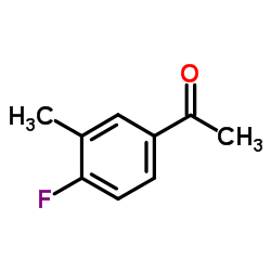 4-氟-3-甲基苯乙酮结构式