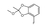 4-fluoro-2-methoxy-2-methyl-1,3-benzodioxole Structure
