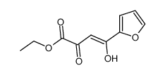 ethyl 4-(2-furyl)-2,4-dioxobutanoate结构式