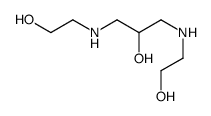 1,3-bis(2-hydroxyethylamino)propan-2-ol Structure