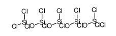 dodecachloro pentasiloxane Structure