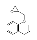 2-[(2-prop-2-enylphenoxy)methyl]oxirane Structure