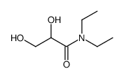 N,N-diethyl-2,3-dihydroxypropanamide Structure