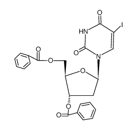 2'-脱氧-5-碘尿苷3',5'-二苯甲酸酯图片