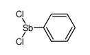 dichlorophenylstibine Structure
