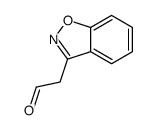 1,2-Benzisoxazole-3-acetaldehyde(9CI)结构式
