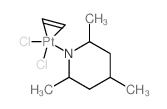 Platinum, dichloro(h2-ethene)(2,4,6-trimethylpyridine)-,stereoisomer (9CI)结构式