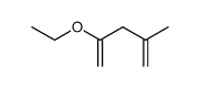 2-Ethoxy-4-methyl-1,4-pentadiene Structure