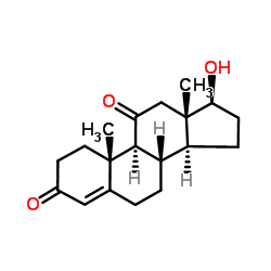 11-Oxotestosterone Structure