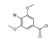 4-BROMO-3,5-DIMETHOXYBENZOYLCHLORIDE Structure
