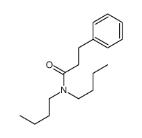 N,N-dibutyl-3-phenylpropanamide结构式