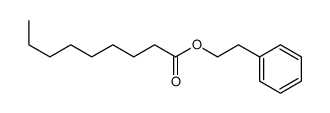 phenethyl nonanoate Structure