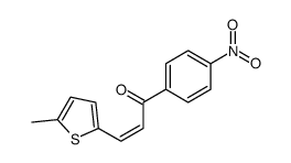 3-(5-methylthiophen-2-yl)-1-(4-nitrophenyl)prop-2-en-1-one结构式