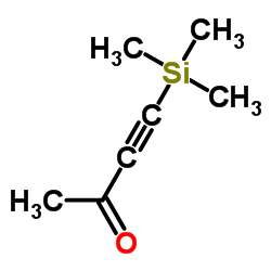 4-三甲硅基-3-丁炔-2-酮结构式