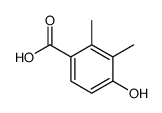4-羟基-2,3-二甲基-苯甲酸结构式