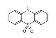 4-methyl-10H-phenothiazine 5,5-dioxide结构式