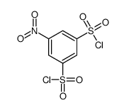 5-nitrobenzene-1,3-disulfonyl chloride Structure
