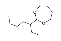 2-heptan-3-yl-1,3-dioxepane结构式