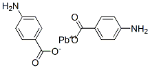 Lead p-aminobenzoate structure