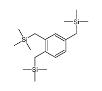 [2,4-bis(trimethylsilylmethyl)phenyl]methyl-trimethylsilane Structure