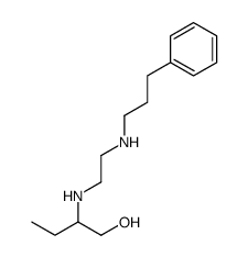 2-[2-(3-phenylpropylamino)ethylamino]butan-1-ol Structure