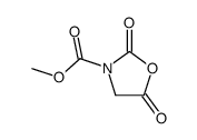 2,5-dioxo-oxazolidine-3-carboxylic acid methyl ester结构式