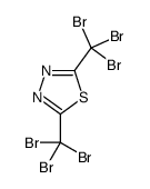2,5-Bis(tribromomethyl)-1,3,4-thiadiazole Structure