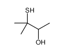 3-methyl-3-sulfanylbutan-2-ol Structure