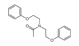N,N-bis(2-phenoxyethyl)acetamide Structure