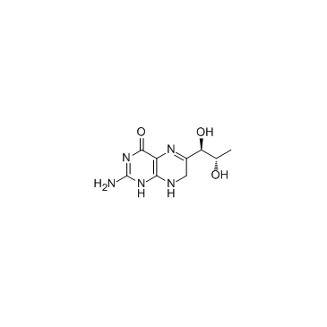 7,8-Dihydro-L-biopterin Structure