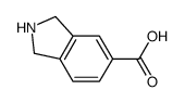 Isoindoline-5-carboxylic acid Structure