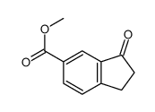3-氧代-2,3-二氢-1H-茚-5-羧酸甲酯结构式