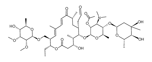 2'-O-acetyltylosin结构式