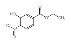 3-羟基-4-硝基苯甲酸乙酯结构式