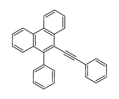 9-苯基-10-苯乙炔基菲结构式
