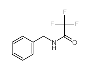 N-苄基-2,2,2-三氟乙酰胺结构式