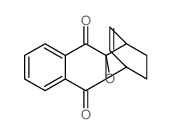 endo-1,4,4a,9a-tetrahydro-4a,9a-epoxy-1,4-ethano-9,10-anthraquinone Structure