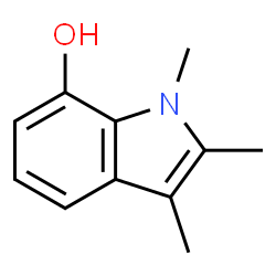 1H-Indol-7-ol,1,2,3-trimethyl-(9CI) Structure