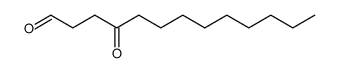 4-oxo-tridecan-1-al Structure