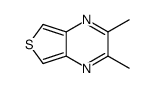2,3-dimethylthieno[3,4-b]pyrazine结构式