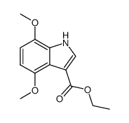4,7-dimethoxyindole-3-carboxylic acid ethyl ester Structure