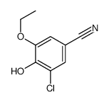 3-氯-5-乙氧基-4-羟基苯甲腈结构式