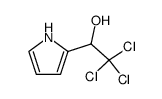 2,2,2-trichloro-1-pyrrol-2-yl-ethanol结构式