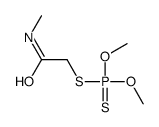 O,O-Dimethyl S-[2-(methylamino)-2-oxoethyl] phosphorodithioate Structure