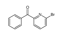 (6-溴-2-吡啶)苯基-甲酮结构式