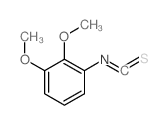 1-异硫代氰酰基-2,3-二甲氧基苯结构式